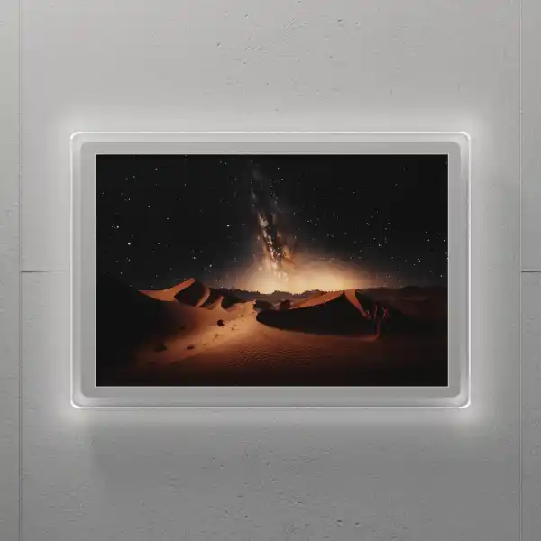 Crystal LED Light Boxes - Indoor Wall Mounted